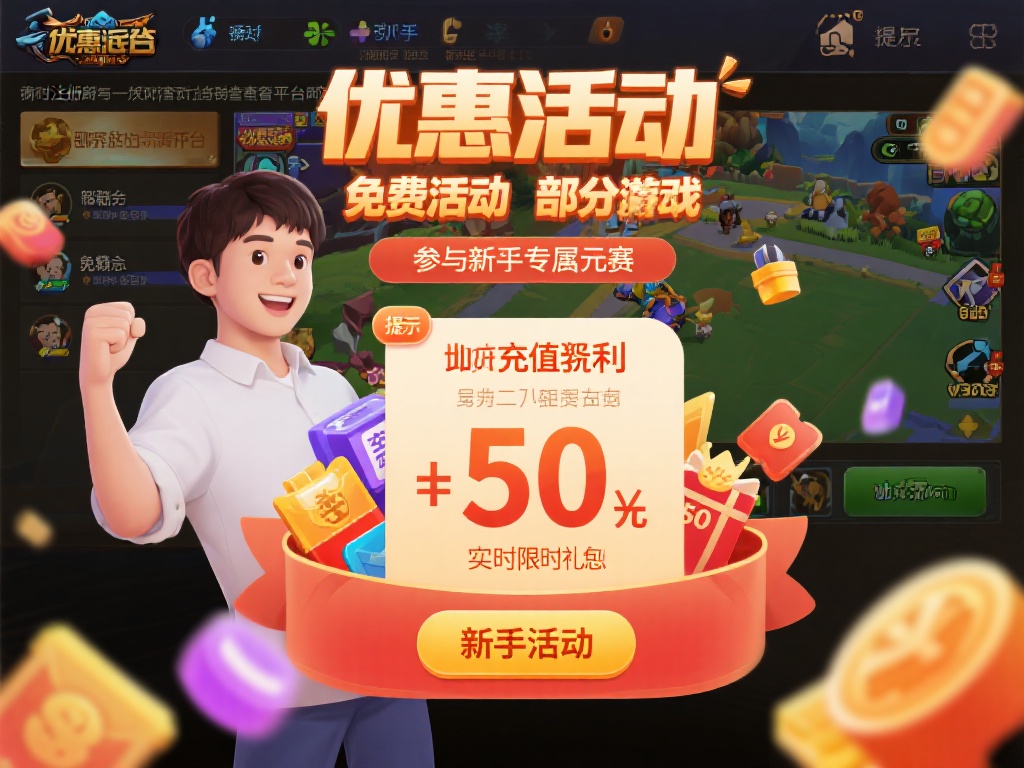 除了充值返利，部分活动还包括免费领取游戏道具或参与