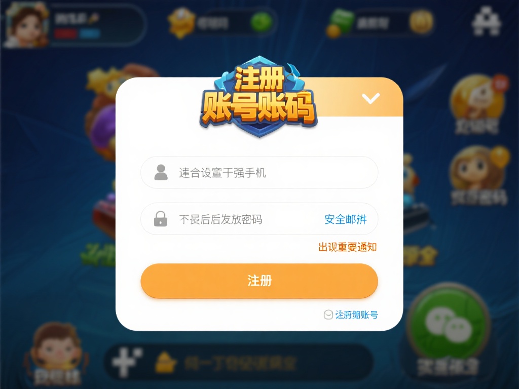 安装完成后，注册一个账号是进入游戏的第一步。建议使